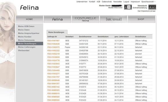 felina orders